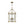 Thehouselights - Cylinder Lantern Ice Glass Chandelier Pendant Light - Pendant - Distressed Gold - 