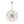 Thehouselights - Dandelion Crystal Dimmable Sputnik Sphere Chandelier - Chandelier - Chrome - 13 - Light