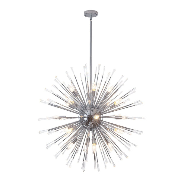 Thehouselights - Dandelion Starburst Dimmable Sputnik Chandelier - Chandelier - Chrome - 20 - Light