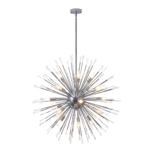 Thehouselights - Dandelion Starburst Dimmable Sputnik Chandelier - Chandelier - Chrome - 20 - Light