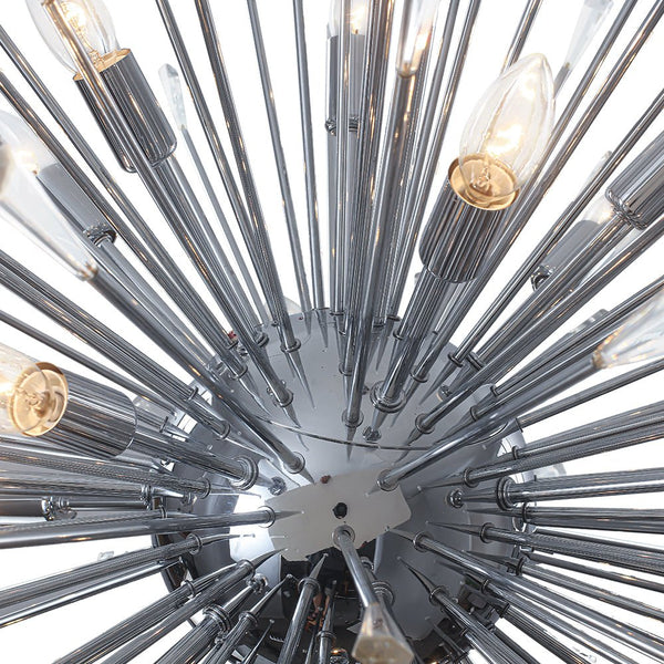 Thehouselights - Dandelion Starburst Dimmable Sputnik Chandelier - Chandelier - Chrome - 20 - Light