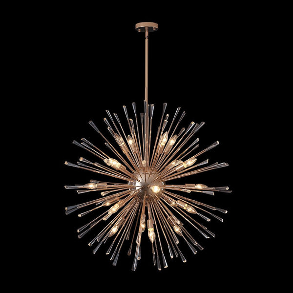 Thehouselights - Dandelion Starburst Dimmable Sputnik Chandelier - Chandelier - Chrome - 20 - Light