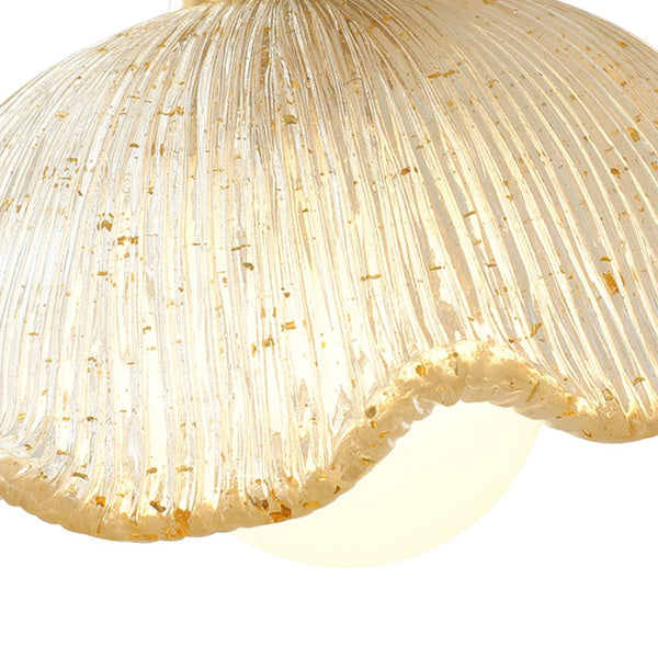 Thehouselights - Danish Flower Brass Black Pendant Light - Pendant - 1 - Light - 