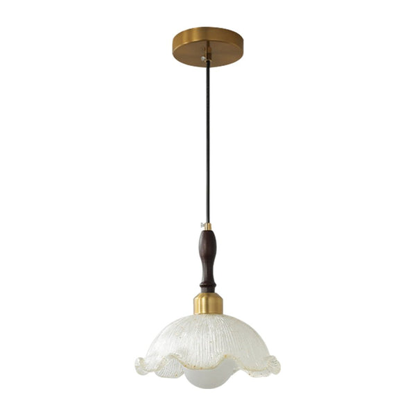 Thehouselights - Danish Flower Brass Black Pendant Light - Pendant - 1 - Light - 