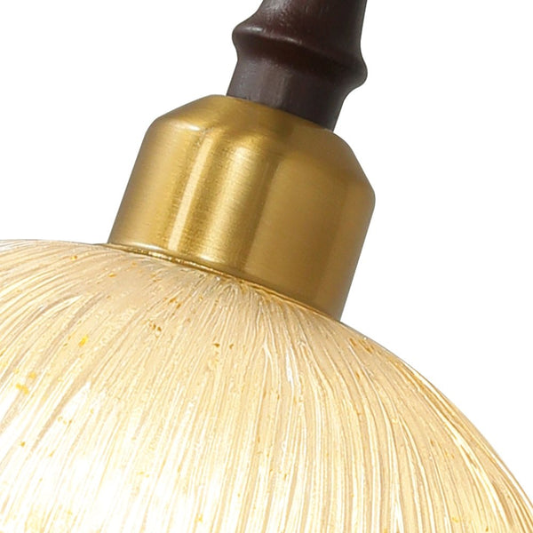 Thehouselights - Danish Flower Brass Black Pendant Light - Pendant - 1 - Light - 