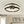 Thehouselights-Dimmable Bedroom Crystal Glass Flush Mount Ceiling Fan with Light-Ceiling Light-Black-