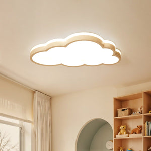 Thehouselights-Dimmable Cloud LED Flush Mount Light-Flush Mount-White-