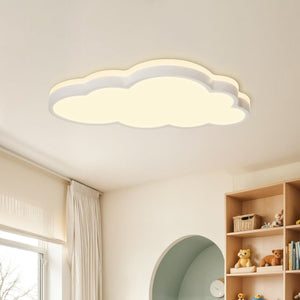 Thehouselights-Dimmable Cloud LED Flush Mount Light-Flush Mount-White-