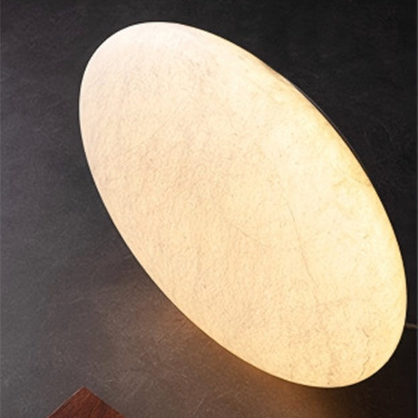 Thehouselights-Dimmable Silk White LED Flush Mount Light-Flush Mount-45 cm.-