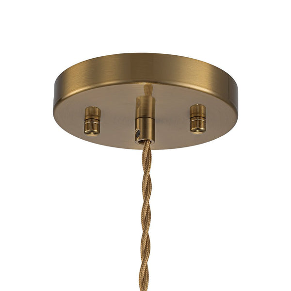 Thehouselights - Drum Strip Glass Pendant Light - Pendant - Clear - 