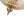 Thehouselights - Faceted Crystal Flush Mount Ceiling - Ceiling Light - Brass - 