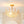 Thehouselights - Floral Glass Flower Semi Flush Mount - Ceiling Light - Brass - 
