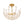 Thehouselights - Floral Glass Flower Semi Flush Mount - Ceiling Light - Brass - 
