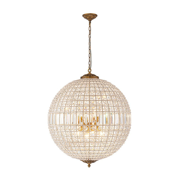 Thehouselights - French Modern Crystal Orb Chandelier - Chandelier - 8 - Light - 