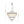 Thehouselights-Geometric Lantern Crystal Chandelier with Adjustable Height-Chandelier-Chrome-