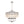 Thehouselights-Geometric Lantern Crystal Chandelier with Adjustable Height-Chandelier-Chrome-