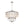 Thehouselights-Geometric Lantern Crystal Chandelier with Adjustable Height-Chandelier-Chrome-