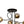 Thehouselights-Geometric Modo Bubble Glass Chandelier-Chandelier-Black-