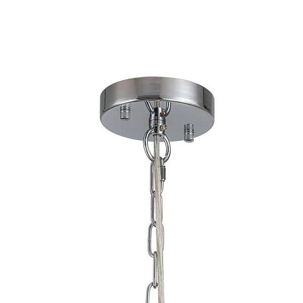 Thehouselights - Glam Modern Crystal Orb Chandelier - Chandelier - Chrome - 