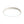 Thehouselights - Glossy Wood LED Flush Mount - Ceiling Light - Cool White - White