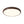 Thehouselights-Glossy Wood LED Flush Mount-Ceiling Light-Warm White-Walnut Grain