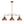 Thehouselights - Industrial 3 - Light Bar Dome Pendant Light - Pendant - Rusty Bronze - 