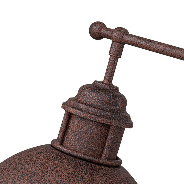 Thehouselights - Industrial 3 - Light Bar Dome Pendant Light - Pendant - Rusty Bronze - 