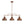 Thehouselights - Industrial 3 - Light Bar Dome Pendant Light - Pendant - Rusty Bronze - 