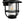 Thehouselights - IP23 Lantern Glass Cage Outdoor Wall Sconce - Wall Lights - 1 Pack - 