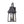 Thehouselights - IP23 Matte Black Clear Glass Outdoor Wall Sconce - Wall Lights - 1 Pack - 