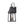 Thehouselights - IP23 Matte Black Clear Glass Outdoor Wall Sconce - Wall Lights - 1 Pack - 