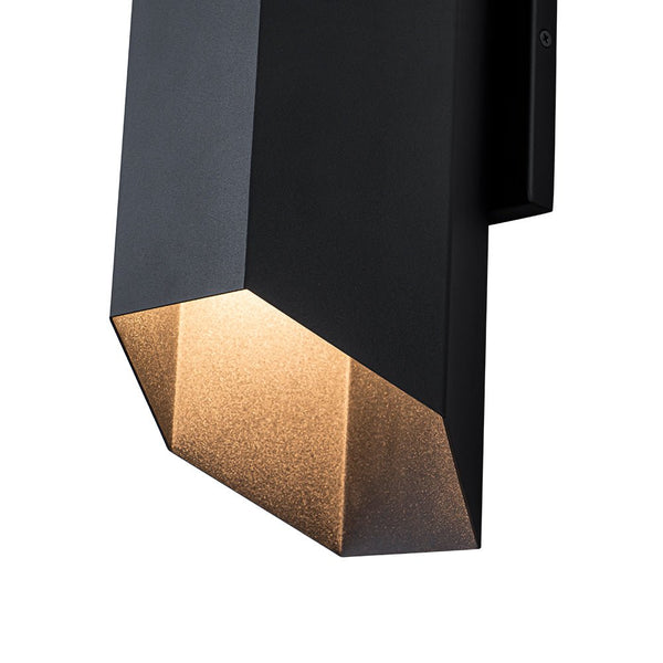 Thehouselights-IP54 2-Light Tube Outdoor Wall Sconce-Wall Lights-1 Pack-