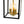 Thehouselights-IP54 Clear Glass Rectangle Lantern Outdoor Wall Sconce-Wall Lights-1 Pack-
