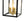 Thehouselights-IP54 Clear Glass Rectangle Lantern Outdoor Wall Sconce-Wall Lights-1 Pack-