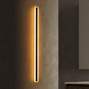 Thehouselights-IP65 LED Long Strip Black Wall Light-Wall Lights-Black-