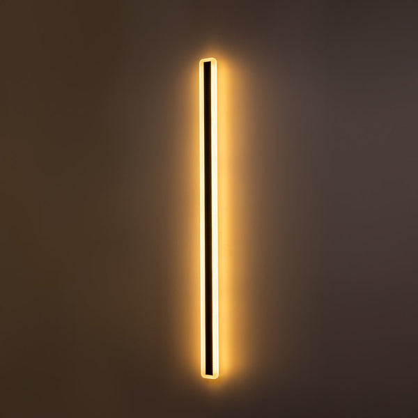 Thehouselights-IP65 LED Long Strip Black Wall Light-Wall Lights-Black-