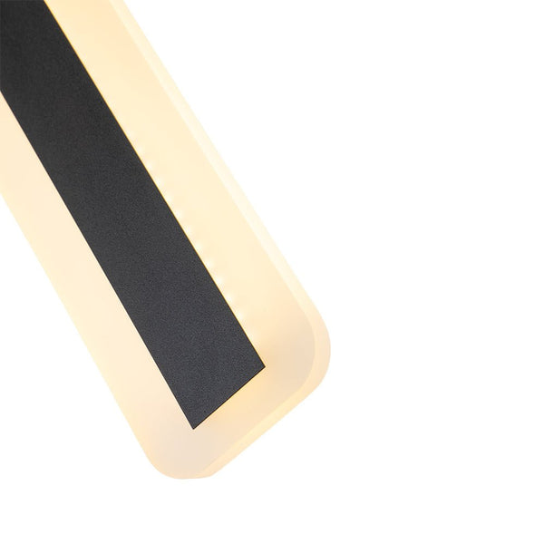 Thehouselights-IP65 LED Long Strip Black Wall Light-Wall Lights-Black-
