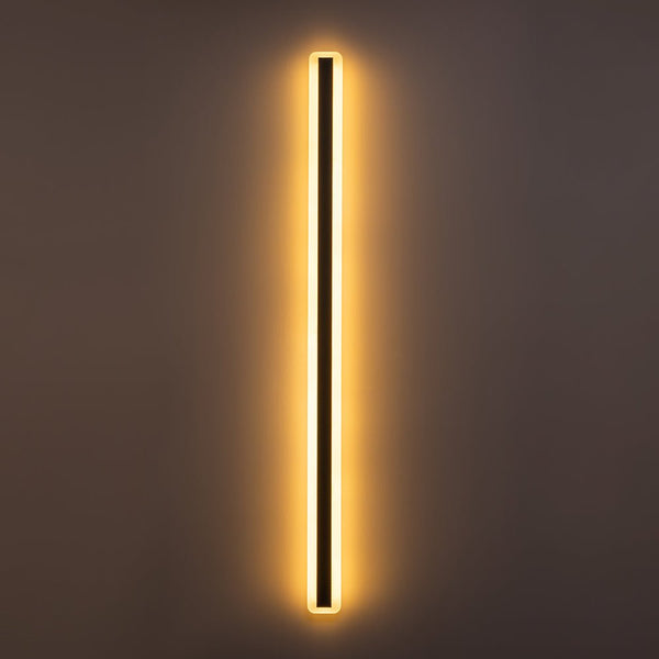 Thehouselights-IP65 LED Long Strip Black Wall Light-Wall Lights-Black-