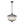 Thehouselights - Lantern Geometric Crystal Chandelier - Chandelier - Black - 