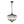 Thehouselights - Lantern Geometric Crystal Chandelier - Chandelier - Black - 