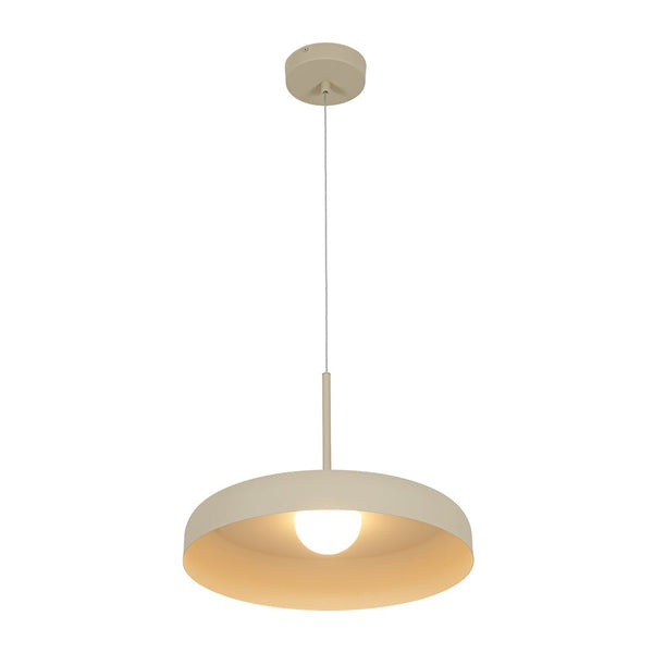 Thehouselights - LED Drum Shade Dome Pendant Light - Pendant - 38 cm. - 