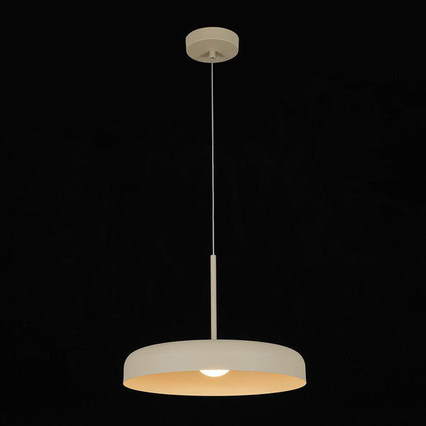 Thehouselights - LED Drum Shade Dome Pendant Light - Pendant - 38 cm. - 