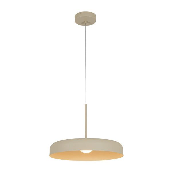 Thehouselights - LED Drum Shade Dome Pendant Light - Pendant - 38 cm. - 