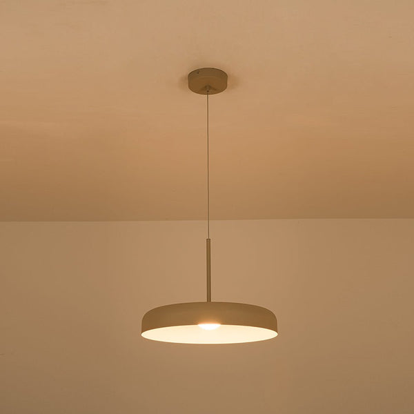 Thehouselights - LED Drum Shade Dome Pendant Light - Pendant - 38 cm. - 