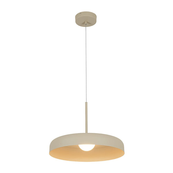 Thehouselights - LED Drum Shade Dome Pendant Light - Pendant - 38 cm. - 