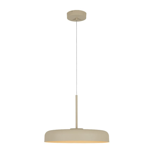 Thehouselights - LED Drum Shade Dome Pendant Light - Pendant - 38 cm. - 