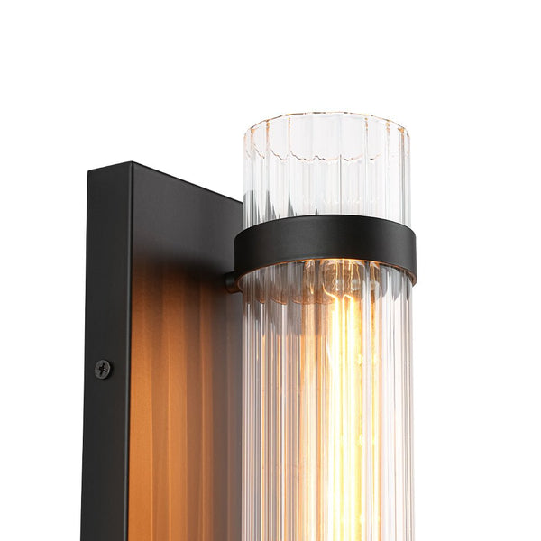 Thehouselights - Linear Tube Glass Wall Sconce - Wall Lights - 1 Pack - 