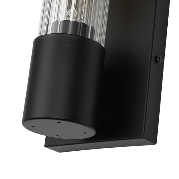 Thehouselights - Linear Tube Glass Wall Sconce - Wall Lights - 1 Pack - 