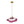 Thehouselights-Lotus Glass Flower Design Pendant Light-Pendant-Red-