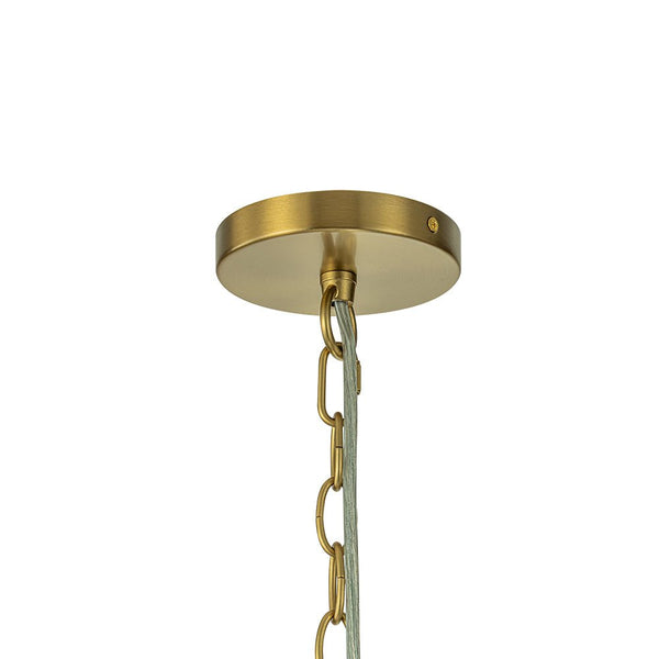 Thehouselights - Luxury Cluster Grape Clear Glass Bubble Chandelier - Chandelier - Brass - 